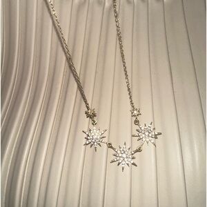 Star diamond necklace